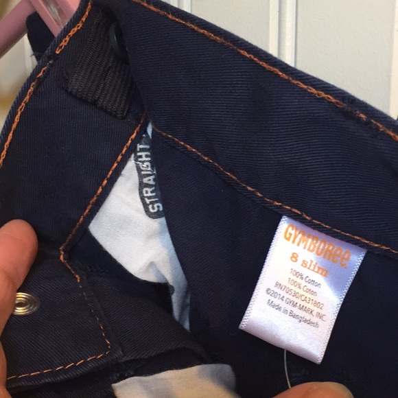 Gymboree Adjustable waist authentic indigo dye 8S - Picture 8 of 8